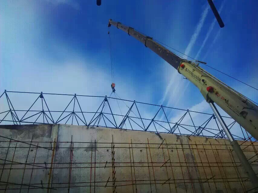 北安食堂网架结构工程